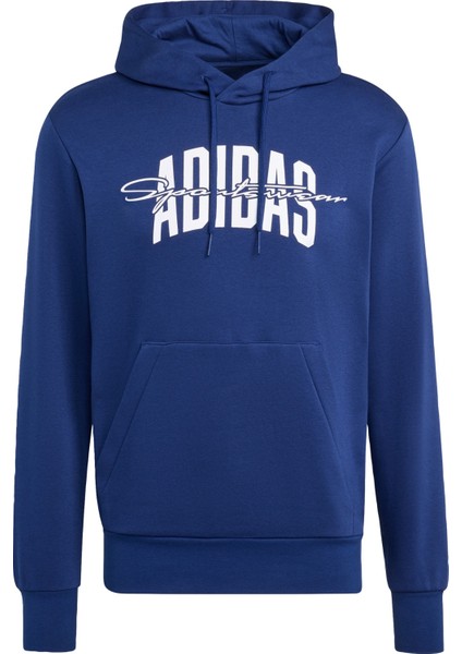 Sportswear JM6428 Collegiate Script Graphic Kapüşonlu Üst