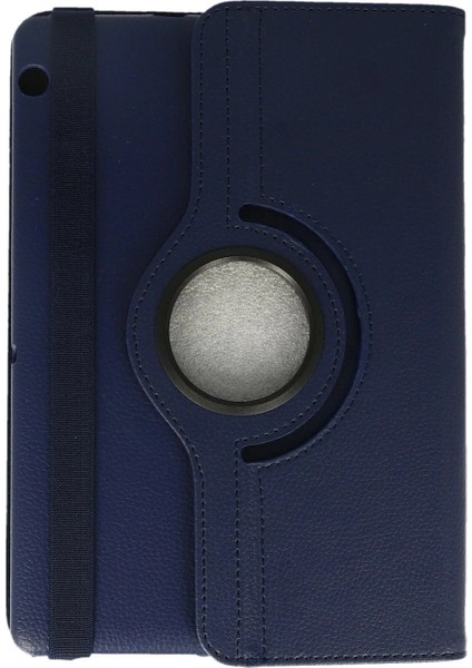 Ieg Huawei Mediapad T3 10 / 9.6 Kılıf 360 Tablet Deri Kılıf - Lacivert