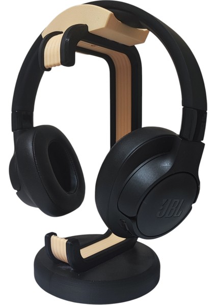 3D Baskı | Premium Kulaklık Standı | Masaüstü Organizer | Oyuncu Kulaklık Tutucu