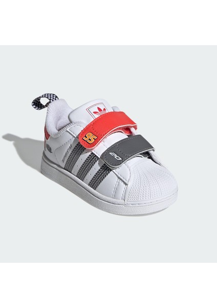 Originals JQ1336 adidas Pixar Cars Superstar II Comfort Closure Çocuk Ayakkabısı