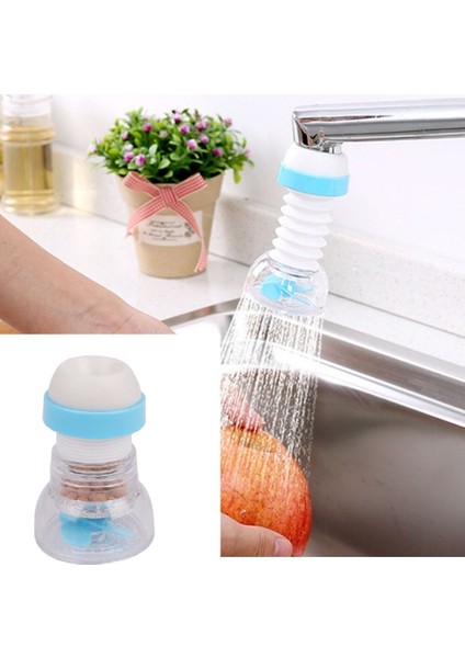 Limon Sıkacağı + 360 Derece Dönen Pervaneli Boncuklu Sıçratmaz Musluk Başlığı - 2li Set L8X8E0 fırsatları