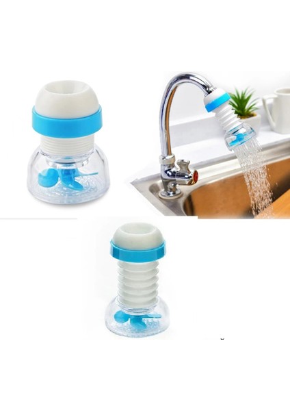 Limon Sıkacağı + 360 Derece Dönen Pervaneli Boncuklu Sıçratmaz Musluk Başlığı - 2li Set L8X8E0 indirimleri