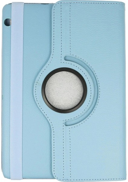 Ieg Huawei Mediapad T3 10 / 9.6 Kılıf 360 Tablet Deri Kılıf - Turkuaz