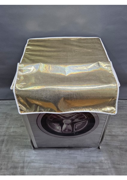 Kumaş Dokulu Pvc Çamaşır & Kurutma Makinesi Örtüsü – Su Geçirmez, Dayanıklı ve Modern Tasarım indirimleri