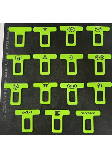 Her Model Araç Için Logolu Emniyet Kemer Toka Kolay Emniyet Kemeri Klipsi – Alarmları Sessize Alma fiyatları