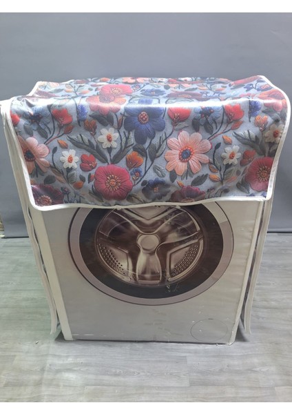 Kumaş Dokulu Pvc Çamaşır & Kurutma Makinesi Örtüsü – Su Geçirmez, Dayanıklı ve Modern Tasarım indirimleri
