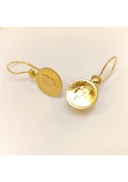 Atalira Çeyrek Altınlı Küpe Hd Videolu fırsatları