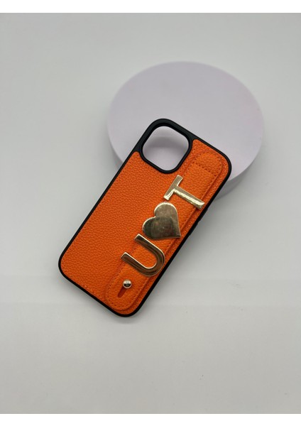 iPhone 14 Pro Max Charmlı Kılıf "3 Charm Hediye !" Kişiye Özel Harfli Telefon Kılıfı