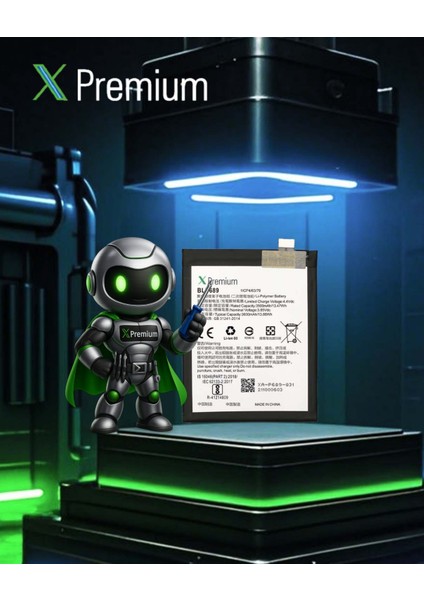 Xpremium Oppo RX17 Uyumlu Batarya Pil Süper Yüksek Kalite 3500 Mah BLP689 modelleri