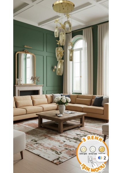 ALYA6LIGOLD Avize Salonoturma Odası Avize fiyatları