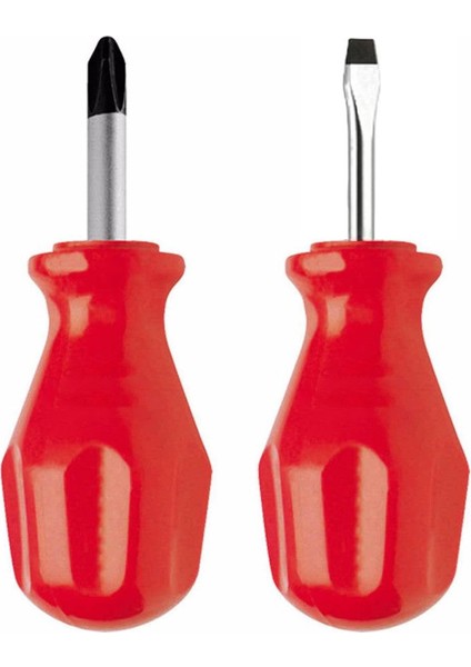 2 li Avuç Içi Tornavida Seti Düz Yıldız