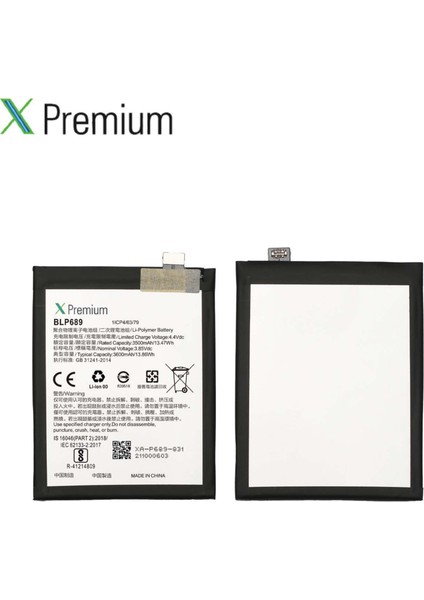 Xpremium Oppo RX17 Neo Uyumlu Batarya Pil Süper Yüksek Kalite 3500 Mah BLP689 fırsatları