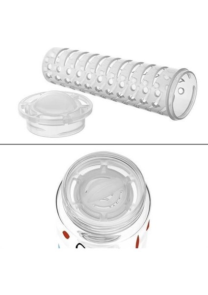 Buffer® Tutma Saplı Kilitli Kendiliğinden Süzgeçli Kolay Taşınabilir Detoks Sporcu Diyet Matarası