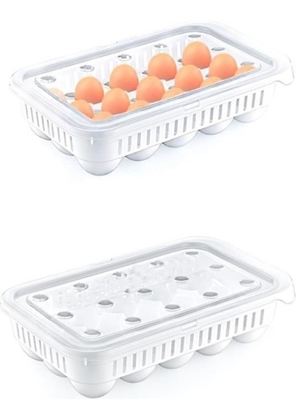 Buffer® 15LIYUMURTA Saklama Kabı