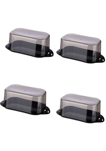 Buffer® Kilitli Plastik Kapaklı Kahvaltılık Tereyağlık Peynirlik Erzak Saklama Kabı AP-9428