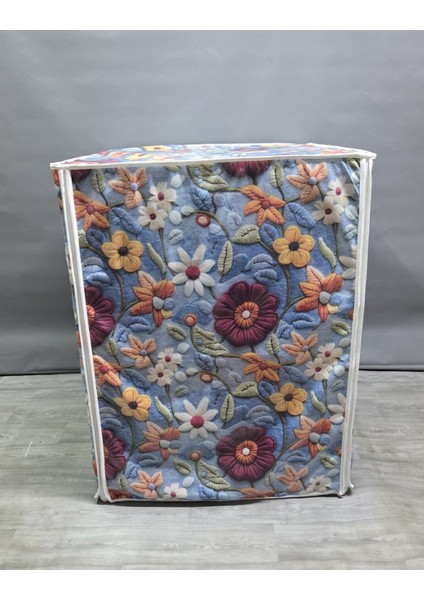 Kumaş Dokulu Pvc Çamaşır & Kurutma Makinesi Örtüsü – Su Geçirmez, Dayanıklı ve Modern Tasarım