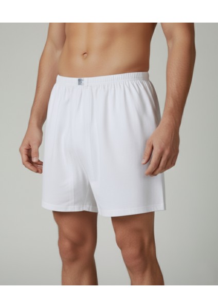 Erkek Arjantin Paçalı Külot 6'lı Paket Pamuklu Cotton Beyaz fiyatları