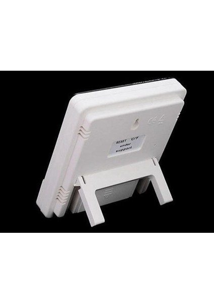 Buffer® Bebek Odası Masaüstü Dijital Termometre Nem Ölçer Higrometre Saat fırsatları