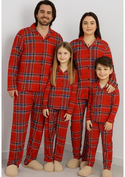 Yılbaşı Aile Kombin Pijama Takımı modelleri