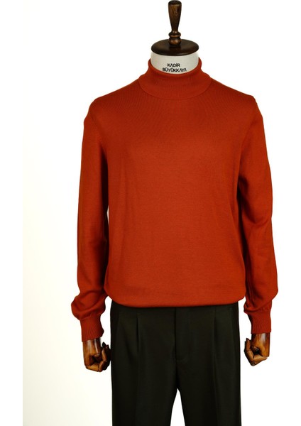 Yumuşak ve Dayanıklı Tam Balıkçı Triko Erkek KAZAK-KAW6405W