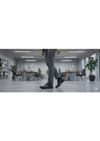 GR0428 Hakiki Deri Topuksuz Günlük Akıllı Bağcık Hafif Eva Taban Delikli Casual Ayakkabı fiyatları