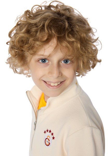 Galatasaray 5 Yıldız Yarım Zip Çocuk Sweat C251404 modelleri