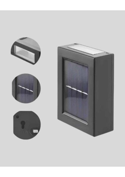 6 LED Güneş Enerjili Sensörlü Lamba – Akıllı Işık Sensörlü Enerji Tasarruflu Bahçe Aydınlatma fiyatları