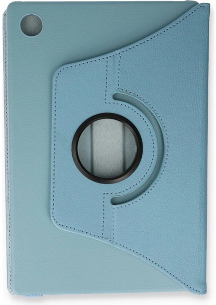 Ieg Samsung Galaxy Tab A9 Plus Kılıf 360 Tablet Deri Kılıf - Turkuaz