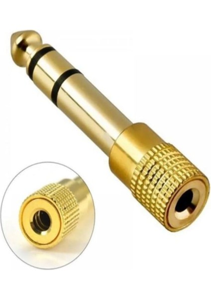 6.5 mm To 3.5 mm Çevirici Dönüştürücü Piyano Gitar Bağlama Amfi Ses Sistemi Uyumlu Jack Adaptör fiyatları