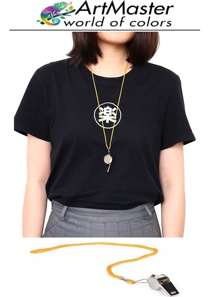 Metal Düdük 2 Adet Ipli Paslanmaz Metal Kaliteli Deprem Düdügü Hakem Bekçi Can Kurtaran Düdük Yüksek Desibel fırsatları