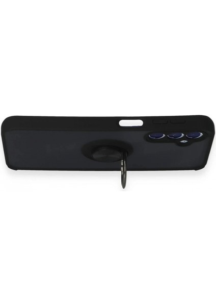 Ieg Samsung Galaxy M34 5g Kılıf Montreal Yüzüklü Silikon Kapak - Siyah indirimleri