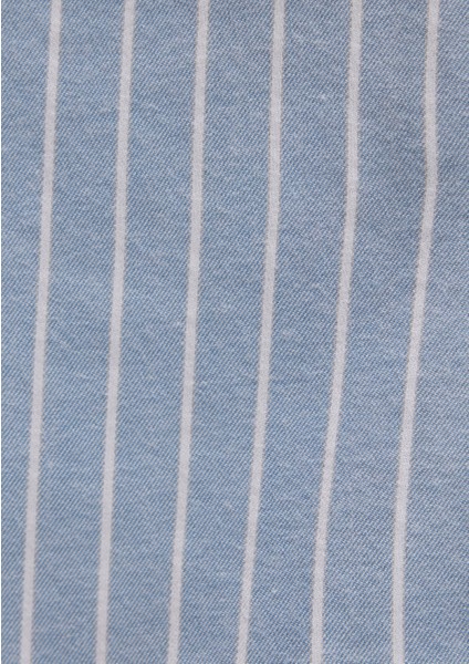 Çizgili Mavi Gömlek 0211709-90932