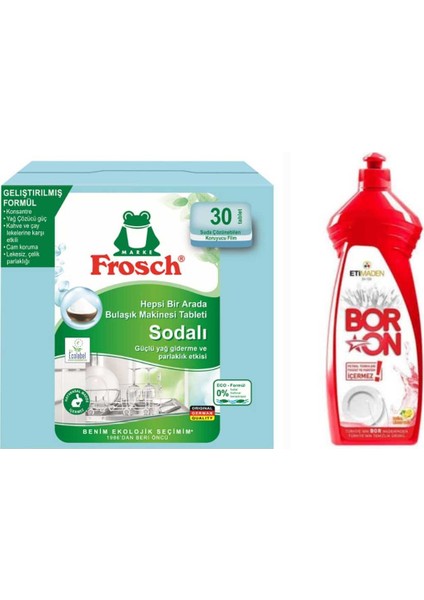 Doğal Organik ve Vegan Bulaşık Deterjanı Seti 6