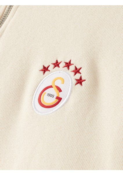 Galatasaray 5 Yıldız Yarım Zip Sweat E251404