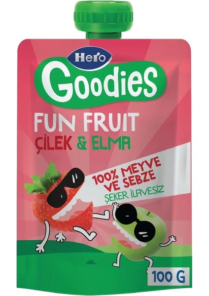 Goodies Cilek Elma 100GR 3 Adet
