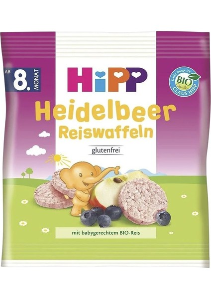 Hipp Organik Yaban Mers Princli Bebek Gofreti 30GR 3 Adet