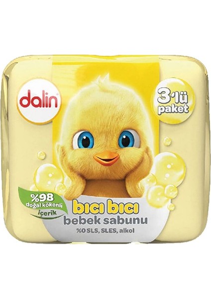 Bebek Sabunu Klasik 3X75G 2 Adet