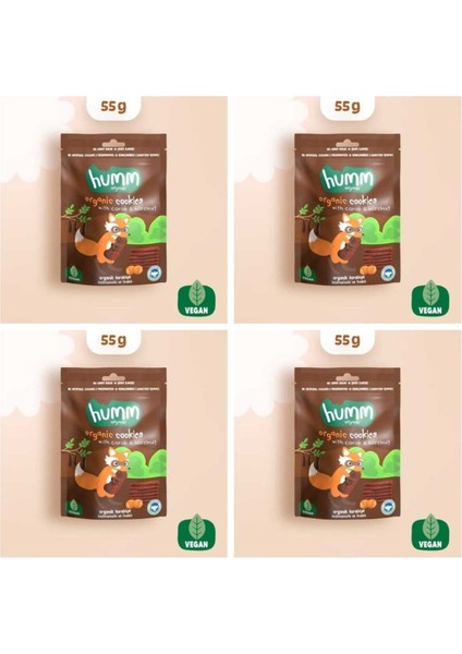 Keçi Boynuzlu ve Fındıklı Kurabiye 55 G*4 Adet