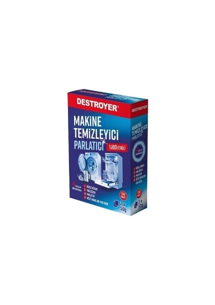 Makine Temizleyiciparlatıcı 2X50 Gr. 2 Adet