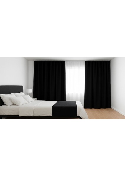 Im&ya Işık Geçirmez Blackout Siyah Karartma Saten Perde fiyatları
