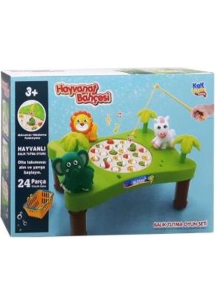 Hayvanat Bahçeli Hareketli Balık Tutma Oyuncağı