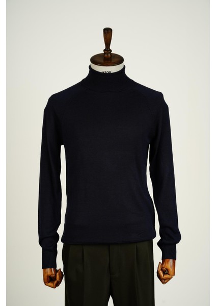 Erkek Tam Balıkçı Triko