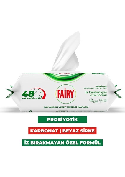 Power Wipes Yüzey Temizlik Havlusu 100 Yaprak 6 Adet Beyaz Sabun modelleri