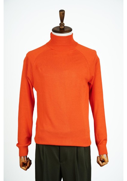 Erkek Tam Balıkçı Triko