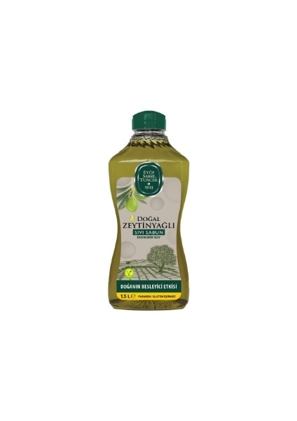 Eyüp Sabri Tuncer Sıvı Sabun 1,5l Doğal Zeytinyağlı 4 Adet