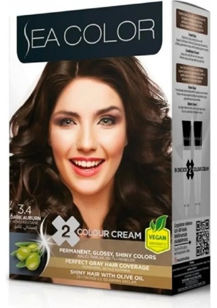 Color Kit Koyu Kestane 3.4 2 Adet