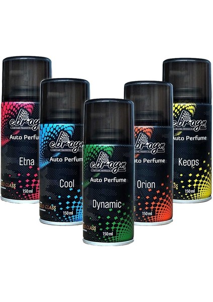 Oto Parfüm Aerosol 150 Ml. 3 Adet