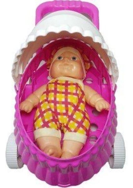 Eğlenceli Yatak Pusetli Oyuncak Bebek