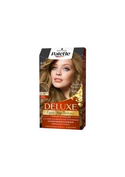 Deluxe Küllü Açık Kumral 8.01 4 Adet