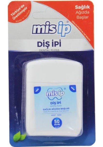 Misip Kürdanlı Diş Ipi 50 Li 5 Adet